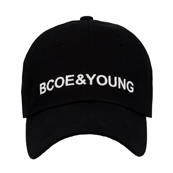 BCOE&amp;YOUNG 볼캡 블랙
